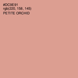 #DC9E91 - Petite Orchid Color Image